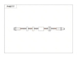 TRW PHB777 stabdžių žarnelė 
 Stabdžių sistema -> Stabdžių žarnelės
6G912078AB, 6G912078AC, 9G9N2078AA