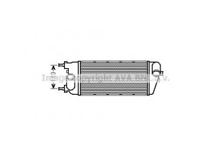 AVA QUALITY COOLING FTA4391 tarpinis suslėgto oro aušintuvas, kompresorius 
 Variklis -> Oro tiekimas -> Įkrovos agregatas (turbo/superįkrova) -> Tarpinis suslėgto oro aušintuvas
51855481