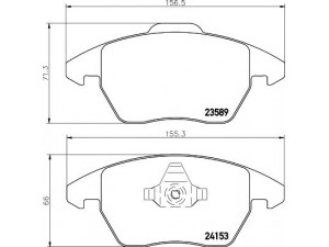 HELLA PAGID 8DB 355 011-811 stabdžių trinkelių rinkinys, diskinis stabdys 
 Techninės priežiūros dalys -> Papildomas remontas
1609987980, 1611457880, 425260