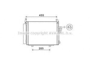 AVA QUALITY COOLING HY5245 kondensatorius, oro kondicionierius