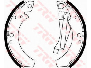 TRW GS8066 stabdžių trinkelių komplektas 
 Techninės priežiūros dalys -> Papildomas remontas
171609530DX, 171609539DX, 171609530DX