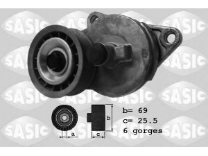 SASIC 1626085 diržo įtempiklis, V formos rumbuotas diržas 
 Diržinė pavara -> V formos rumbuotas diržas/komplektas -> Dirželio įtempiklis (įtempimo blokas)
1061459, 1073096, 97BB6A228AG, YF0915980