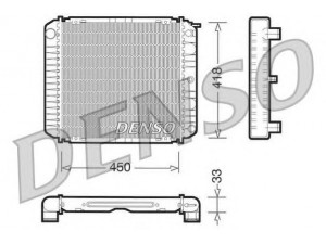 DENSO DRM33004 radiatorius, variklio aušinimas 
 Aušinimo sistema -> Radiatorius/alyvos aušintuvas -> Radiatorius/dalys
1346016