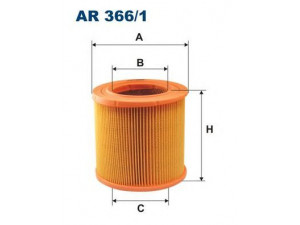 FILTRON AR366/1 oro filtras 
 Techninės priežiūros dalys -> Techninės priežiūros intervalai
170, 72, IIM170, 5003237, 5004384
