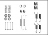 priedų komplektas, stovėjimo stabdžių trinkelės