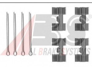 A.B.S. 0969Q priedų komplektas, diskinių stabdžių trinkelės 
 Stabdžių sistema -> Diskinis stabdys -> Stabdžių dalys/priedai
6060969