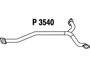 FENNO P3540 išleidimo kolektorius 
 Išmetimo sistema -> Išmetimo vamzdžiai
LFE6-40-600C