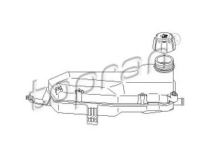 TOPRAN 700 336 išsiplėtimo bakelis, aušinimo skystis 
 Aušinimo sistema -> Radiatorius/alyvos aušintuvas -> Išsiplėtimo bakelis, variklio aušinimo skystis
7701 471 925