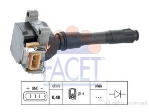 FACET 9.6312 ritė, uždegimas 
 Kibirkšties / kaitinamasis uždegimas -> Uždegimo ritė