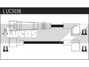 LUCAS ELECTRICAL LUC5038 uždegimo laido komplektas