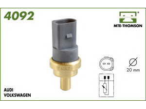 MTE-THOMSON 4092 siuntimo blokas, aušinimo skysčio temperatūra; siuntimo blokas, aušinimo skysčio temperatūra; siuntimo blokas, aušinimo skysčio temperatūra 
 Kibirkšties / kaitinamasis uždegimas -> Valdymo blokas/relė
06A919501, 06A919501A