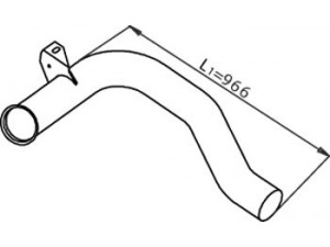 DINEX 22157 išleidimo kolektorius 
 Išmetimo sistema -> Išmetimo vamzdžiai
1610673