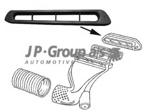 JP GROUP 8189800770 oro srautas, prietaisų skydelis
113819745, 11381974501C