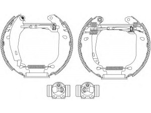 HELLA PAGID 8DB 355 005-161 stabdžių trinkelių komplektas 
 Techninės priežiūros dalys -> Papildomas remontas
7701202542, 7701202661, 7701202820