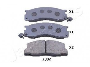 JAPANPARTS PA-2002AF stabdžių trinkelių rinkinys, diskinis stabdys 
 Techninės priežiūros dalys -> Papildomas remontas
04465 YZZAK