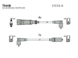 TESLA T044B uždegimo laido komplektas 
 Kibirkšties / kaitinamasis uždegimas -> Uždegimo laidai/jungtys