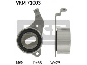 SKF VKM 71003 įtempiklio skriemulys, paskirstymo diržas 
 Techninės priežiūros dalys -> Papildomas remontas
13505-74010, 13505-74011