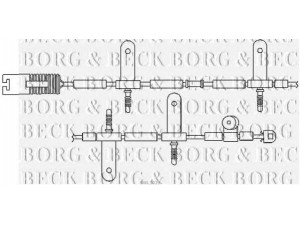 BORG & BECK BWL3039 įspėjimo kontaktas, stabdžių trinkelių susidėvėjimas
34 35 6 761 448