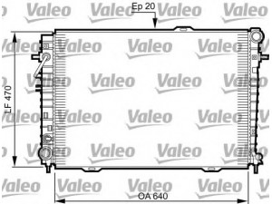 VALEO 735507 radiatorius, variklio aušinimas 
 Aušinimo sistema -> Radiatorius/alyvos aušintuvas -> Radiatorius/dalys
25310-2E900, 253102E900