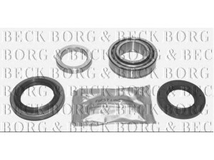 BORG & BECK BWK207 rato guolio komplektas 
 Ašies montavimas/vairavimo mechanizmas/ratai -> Rato stebulė/montavimas -> Rato guolis
271262, 2712628, 271263, 384728
