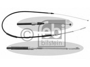 FEBI BILSTEIN 10592 trosas, stovėjimo stabdys 
 Stabdžių sistema -> Valdymo svirtys/trosai
611 420 00 85, 611 420 09 85