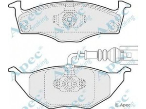 APEC braking PAD1265 stabdžių trinkelių rinkinys, diskinis stabdys
8Z0698151, 8Z0698151