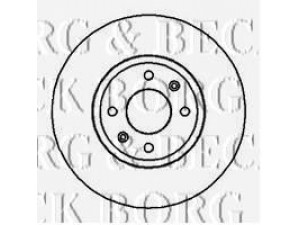 BORG & BECK BBD4133 stabdžių diskas 
 Stabdžių sistema -> Diskinis stabdys -> Stabdžių diskas
1606308780, 4246R6, 4246T8, 4246W3