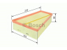 BOSCH F 026 400 126 oro filtras 
 Filtrai -> Oro filtras
16546 JD 20 A, 16546-JG70A, 16 54 661 31R