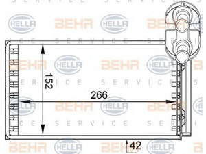 HELLA 8FH 351 333-051 šilumokaitis, salono šildymas 
 Šildymas / vėdinimas -> Šilumokaitis
1 072 815, 7 204 830, 7 291 901