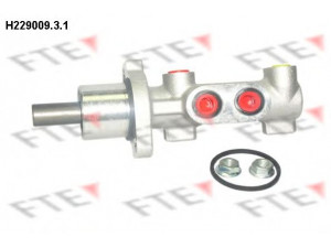 FTE H229009.3.1 pagrindinis cilindras, stabdžiai 
 Stabdžių sistema -> Pagrindinis stabdžių cilindras
4601J4, 4601J4