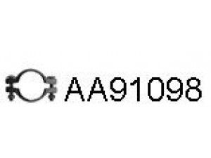 VENEPORTE AA91098 spaustukas, išmetimo sistema 
 Išmetimo sistema -> Surinkimo dalys -> Atskiros surinkimo dalys -> Užveržimo elementas
1203062, 21081203062, 21081203064