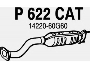 FENNO P622CAT katalizatoriaus keitiklis 
 Išmetimo sistema -> Katalizatoriaus keitiklis
BM90346, 14220-60G60