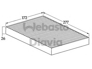 WEBASTO 82D0325057A filtras, salono oras 
 Techninės priežiūros dalys -> Techninės priežiūros intervalai
1343232, 9192522