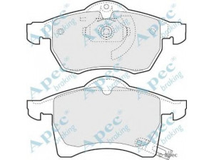 APEC braking PAD1023 stabdžių trinkelių rinkinys, diskinis stabdys 
 Techninės priežiūros dalys -> Papildomas remontas
1605009, 1605035, 1605957, 1605996