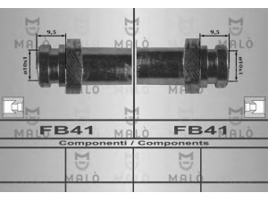 MAL? 80050 stabdžių žarnelė 
 Stabdžių sistema -> Stabdžių žarnelės
MB150762, MB699986, MBA50762, MR129724