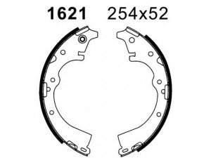 BSF 01621 stabdžių trinkelių komplektas 
 Techninės priežiūros dalys -> Papildomas remontas
0449526080, 0449526091, 0449526120