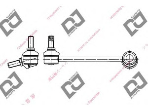 DJ PARTS DL1082 šarnyro stabilizatorius 
 Ašies montavimas/vairavimo mechanizmas/ratai -> Stabilizatorius/fiksatoriai -> Savaime išsilyginanti atrama
46630-80F00, 4663080F00