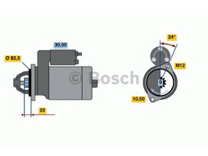 BOSCH 0 986 010 930 starteris 
 Elektros įranga -> Starterio sistema -> Starteris
09193455, 09512420, 1202013, 1202036