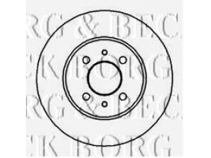 BORG & BECK BBD4597 stabdžių diskas 
 Stabdžių sistema -> Diskinis stabdys -> Stabdžių diskas
4448411, 4448411