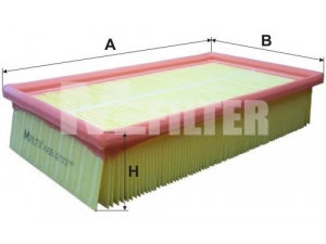 MFILTER K 455 oro filtras 
 Techninės priežiūros dalys -> Techninės priežiūros intervalai
1023 134, 97 VB96 01AA