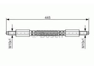 BOSCH 1 987 476 925 stabdžių žarnelė 
 Stabdžių sistema -> Stabdžių žarnelės
NRC 7874