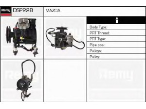 DELCO REMY DSP228 hidraulinis siurblys, vairo sistema 
 Vairavimas -> Vairo pavara/siurblys