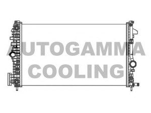 AUTOGAMMA 105319 radiatorius, variklio aušinimas 
 Aušinimo sistema -> Radiatorius/alyvos aušintuvas -> Radiatorius/dalys
1300290, 13241724