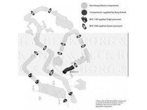 BORG & BECK BTH1111 kompresoriaus padavimo žarna 
 Išmetimo sistema -> Turbokompresorius
6K0145834C, 6K0145834C, 6K0145834C