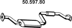 EBERSPÄCHER 50.597.80 vidurinis duslintuvas 
 Išmetimo sistema -> Duslintuvas
MR312905