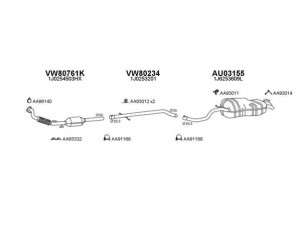 VENEPORTE 800119 išmetimo sistema 
 Išmetimo sistema -> Išmetimo sistema, visa