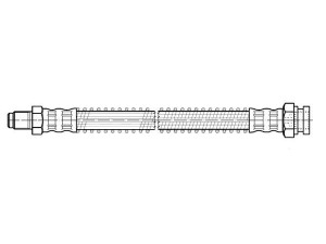 KAWE 511283 stabdžių žarnelė 
 Stabdžių sistema -> Stabdžių žarnelės
480669