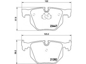 HELLA 8DB 355 009-331 stabdžių trinkelių rinkinys, diskinis stabdys 
 Techninės priežiūros dalys -> Papildomas remontas
34216758870, 34216761285