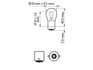 PHILIPS 12445CP lemputė, indikatorius; lemputė, stabdžių žibintas; lemputė, galinis rūko žibintas; lemputė, atbulinės eigos žibintas; lemputė; lemputė, indikatorius; lemputė, stabdžių žibintas; lemputė, galinis rūko žibintas; lemputė, atbulinės eigos žibintas; lemputė, p 
 Elektros įranga -> Šviesos -> Atbulinės eigos žibintas/dalys -> Lemputė, atbulinės eigos žibintas