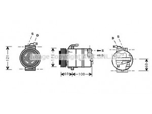 AVA QUALITY COOLING OLAK317 kompresorius, oro kondicionierius 
 Oro kondicionavimas -> Kompresorius/dalys
1854119, 1854146, 09132918, 24427685